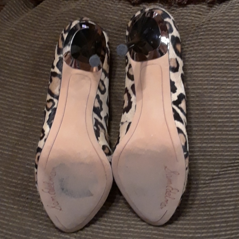 Sam Edelman Leopard Heels - Picture 7 of 8